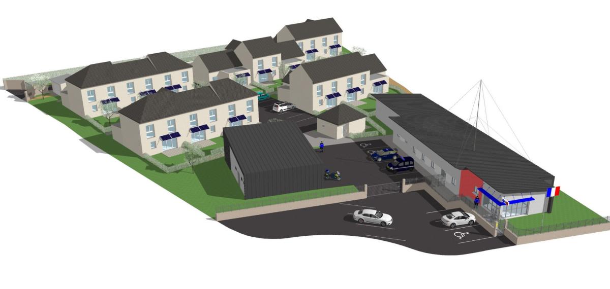 Construction d&rsquo;une gendarmerie et 14 logements de fonction &agrave; Chemill&eacute; en Anjou (49)

Ma&icirc;tre d'ouvrage&nbsp;: PODELIHA

Equipe [......]