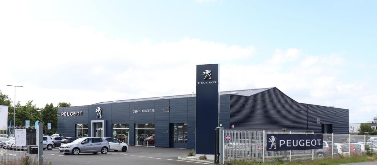 Construction d'une concession Peugeot Gemy &agrave; Lecousse (35)

Ma&icirc;tre d'ouvrage&nbsp;: &nbsp;SCI Foug&egrave;res

Equipe de ma&icirc;trise [......]