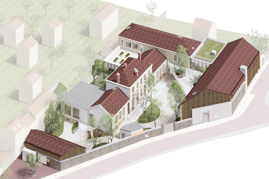 Restructuration et extension d&rsquo;une &eacute;cole primaire Bellevue/Haut-Changis sur le site de l&rsquo;&eacute;cole &eacute;l&eacute;mentaire du [......]